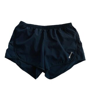 Sugoi Jackie Running Shorts with Brief Womens Size M Black Athletic Gym